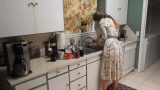 Kız kardeşini mutfakta bulaşık yıkarken sikiyor