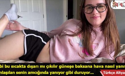 Dışarı çıkmak istemeyen bacımı evde zorla siktim